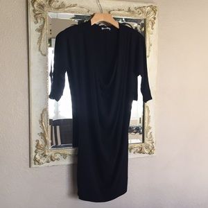 Anarkh NWOT “Lo Tunic” black dress. 100% bamboo.XS